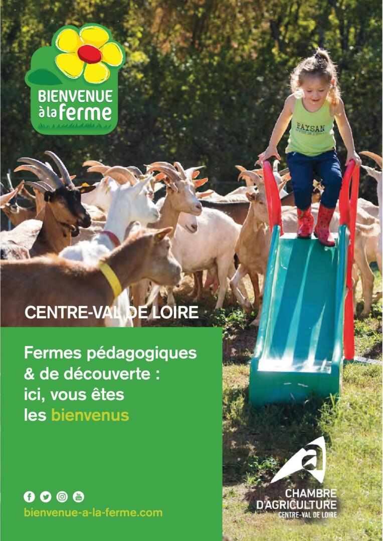 Fermes pédagogiques et de découverte en Centre-Val de Loire