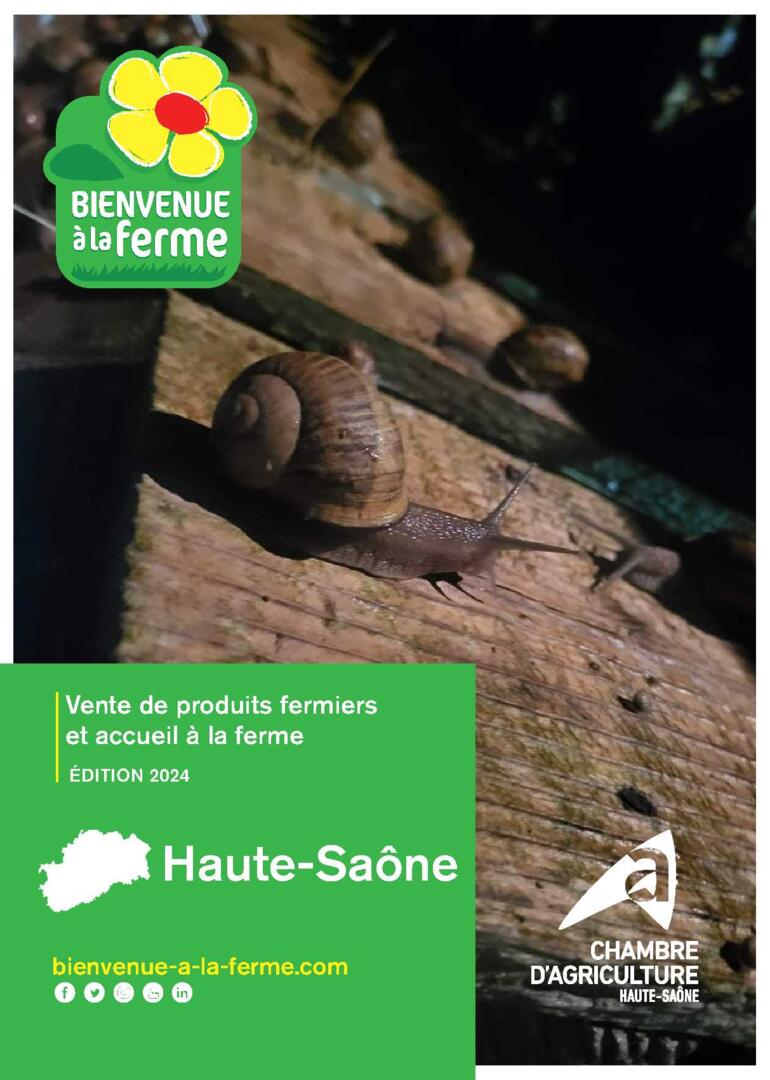 Guide Bienvenue à la ferme en Haute-Saône 2024